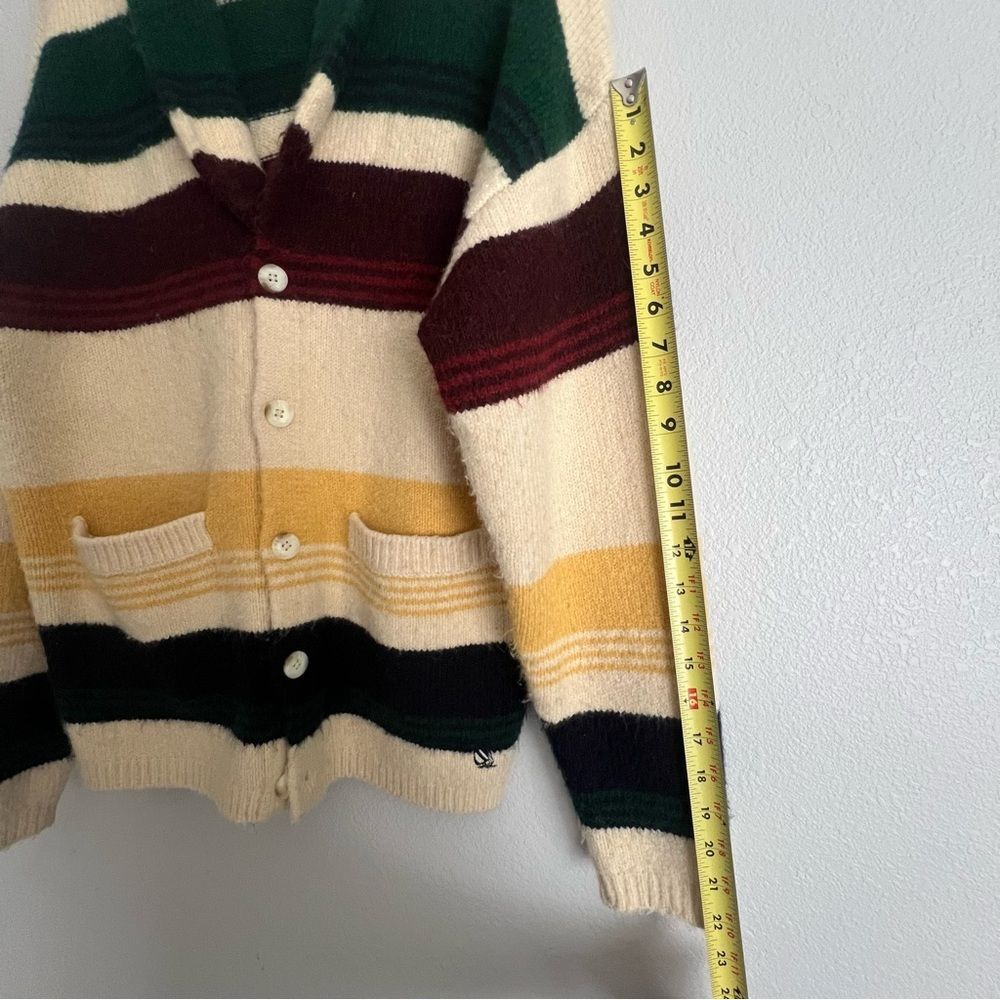 Vintage Nautica Hudson Bay Shawl Collar Cardigan Size Small - Picture 6 of 7